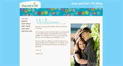 Desktop Screenshot of janaandjoe.mydagsite.com