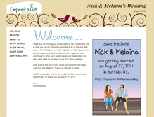 Tablet Screenshot of nickandmelaina.mydagsite.com
