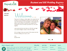 Tablet Screenshot of bryttani-n-bill.mydagsite.com