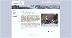Desktop Screenshot of icelandbikeadventure.mydagsite.com