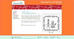Desktop Screenshot of anna-lee-wedding.mydagsite.com
